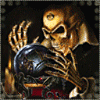 Темный маг живой мертвец с магическим шаром; аватарка 100×100px