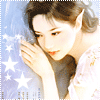 Эльфийская девушка среди звезд; аватарка 100×100px