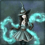 анимированная аватарка ведьма фэнтези