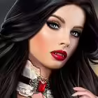 ава лицо брюнетка 22