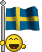 смайлик флаг Швеция