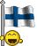 смайлик флаг Финляндия