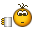 cмайлик пьет кофе
