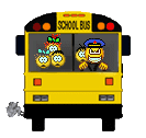 смайлики в школьном автобусе